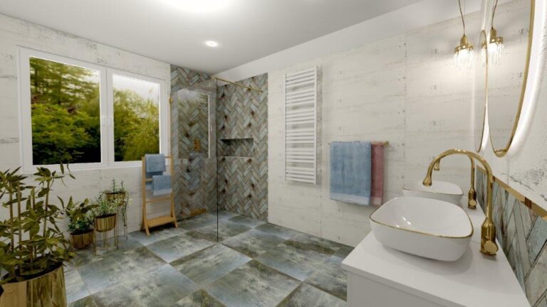 jakie płytki modne do łazienki